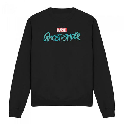 Front - Spider-Man Unisex Adult Ghost-Spider Logo Sweatshirt