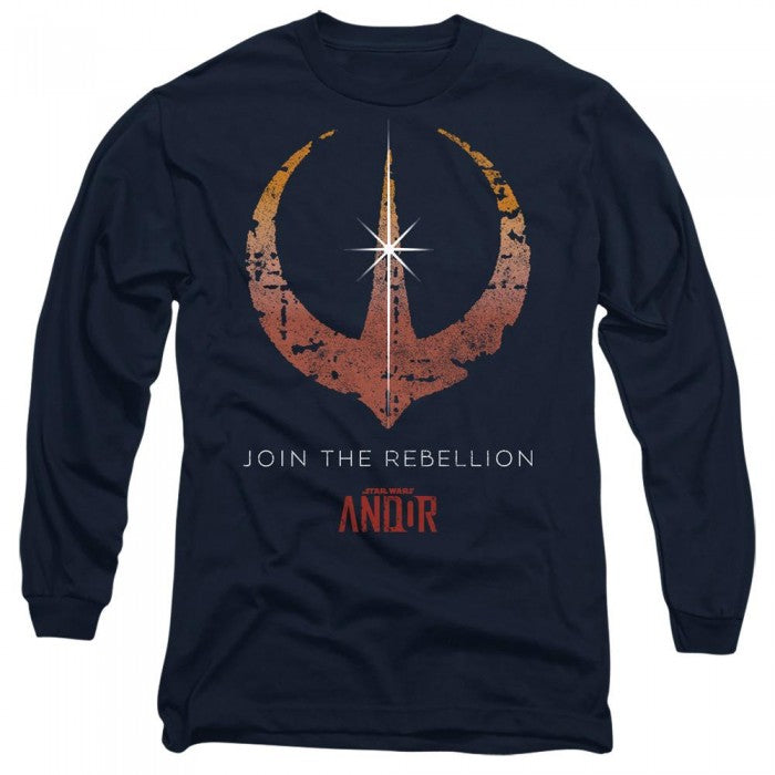 Front - Star Wars: Andor Unisex Adult Join The Rebellion T-Shirt