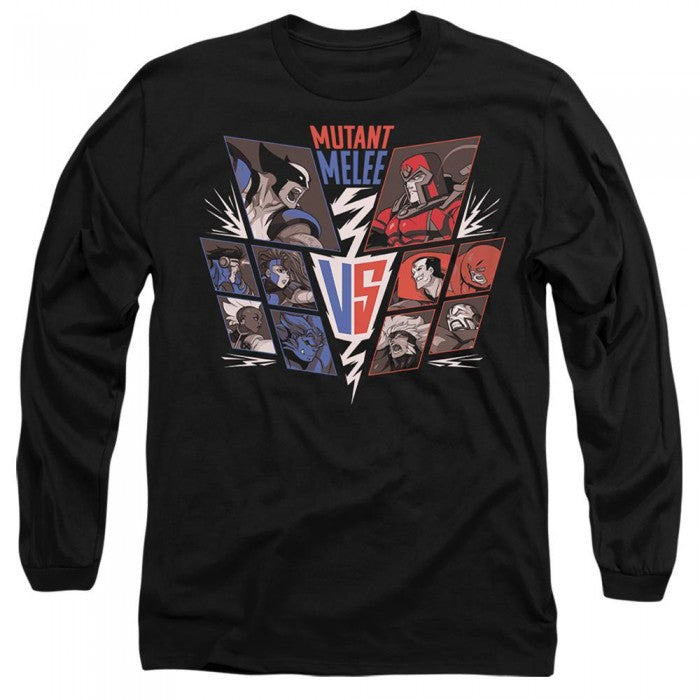 Front - X-Men Unisex Adult Mutant Melee T-Shirt