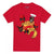 Front - Deadpool Mens Character Heads T-Shirt
