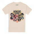 Front - Avengers Mens Vs Villains T-Shirt