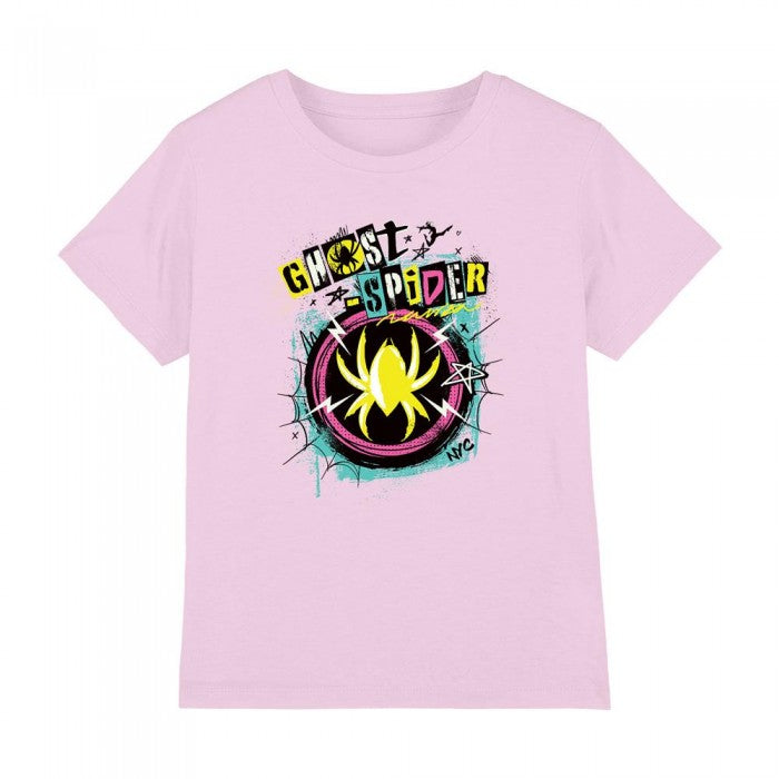 Front - Marvel Childrens/Kids Ghost-Spider Punk T-Shirt