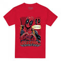 Front - Deadpool Mens Chimichanga Heart T-Shirt