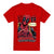 Front - Deadpool Unisex Adult Chimichanga Heart T-Shirt