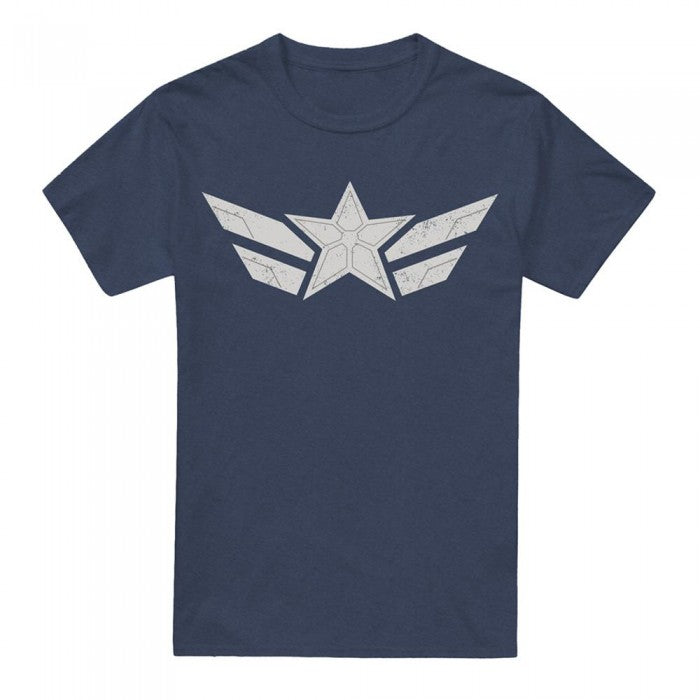 Front - Captain America: Brave New World Unisex Adult Star T-Shirt