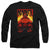Front - Marvel Unisex Adult Red Hulk Fire T-Shirt