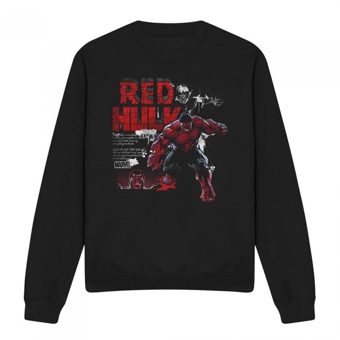 Front - Captain America: Brave New World Unisex Adult Red Hulk Sweatshirt