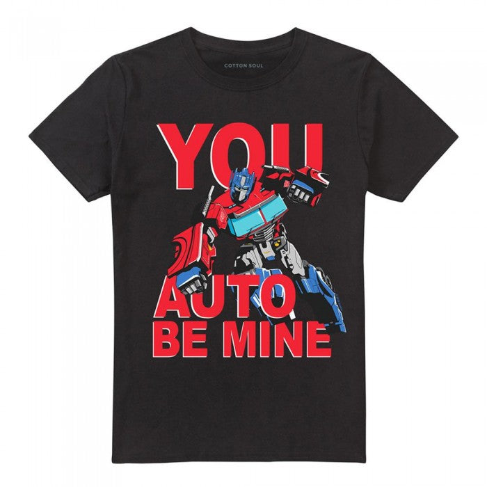 Front - Transformers Mens You Auto Be Mine T-Shirt
