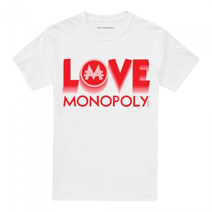 Front - Monopoly Mens Love T-Shirt