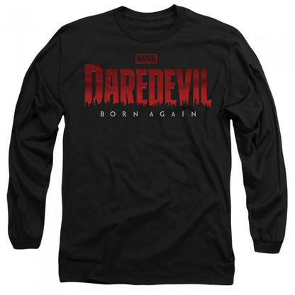 Front - Daredevil Unisex Adult Born Again Logo T-Shirt