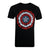 Front - Captain America Mens Shattered Logo T-Shirt