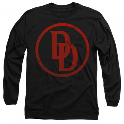 Front - Daredevil Unisex Adult Logo T-Shirt