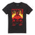 Front - Marvel Mens Red Hulk Fire T-Shirt