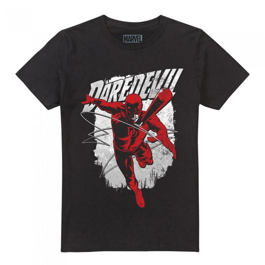Front - Daredevil Mens Nunchucks T-Shirt