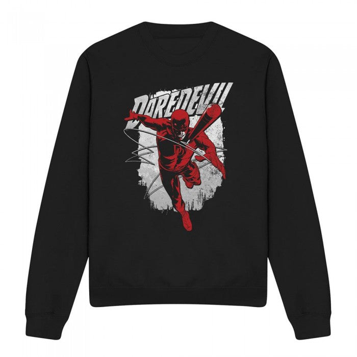Front - Daredevil Unisex Adult Nunchucks Sweatshirt