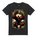 Front - Marvel Mens Red Hulk Attack T-Shirt