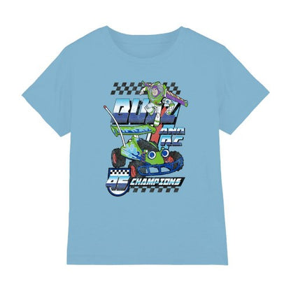 Front - Toy Story Childrens/Kids Champions Buzz & RC T-Shirt
