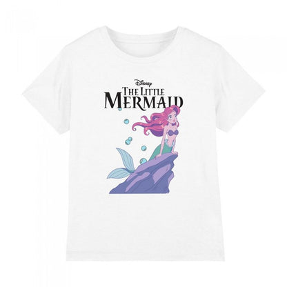 Front - Disney Princess Childrens/Kids Ariel Anime T-Shirt