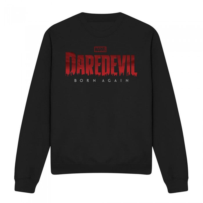 Front - Daredevil Unisex Adult Born Again Logo Sweatshirt