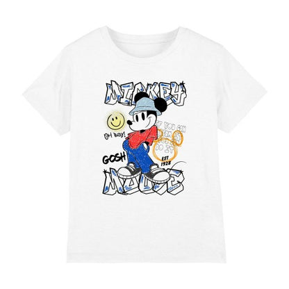 Front - Mickey Mouse Childrens/Kids Street T-Shirt