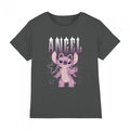 Front - Lilo & Stitch Childrens/Kids Angel T-Shirt