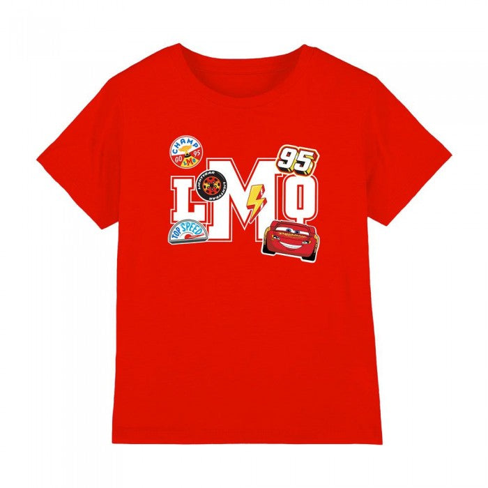 Front - Cars Childrens/Kids LMQ Lightning McQueen T-Shirt