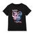 Front - Lilo & Stitch Childrens/Kids Stitch & Angel Airbrush T-Shirt