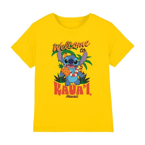 Front - Lilo & Stitch Childrens/Kids Kauai´i T-Shirt
