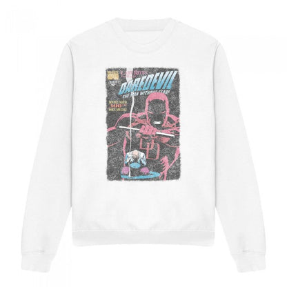 Front - Daredevil Unisex Adult Last Rites Comic Cover Sweatshirt