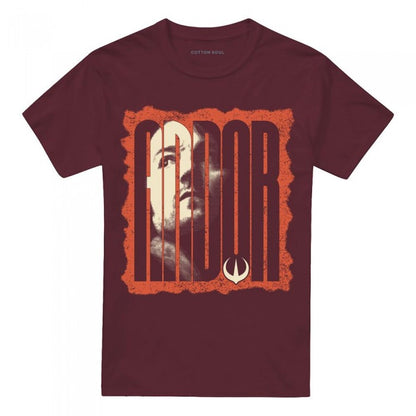 Front - Star Wars: Andor Mens Big Logo T-Shirt
