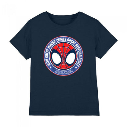 Front - Spidey And His Amazing Friends Childrens/Kids Great Responsibility T-Shirt