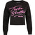 Front - Knight Rider Womens/Ladies Turbo Neon Crop Sweatshirt