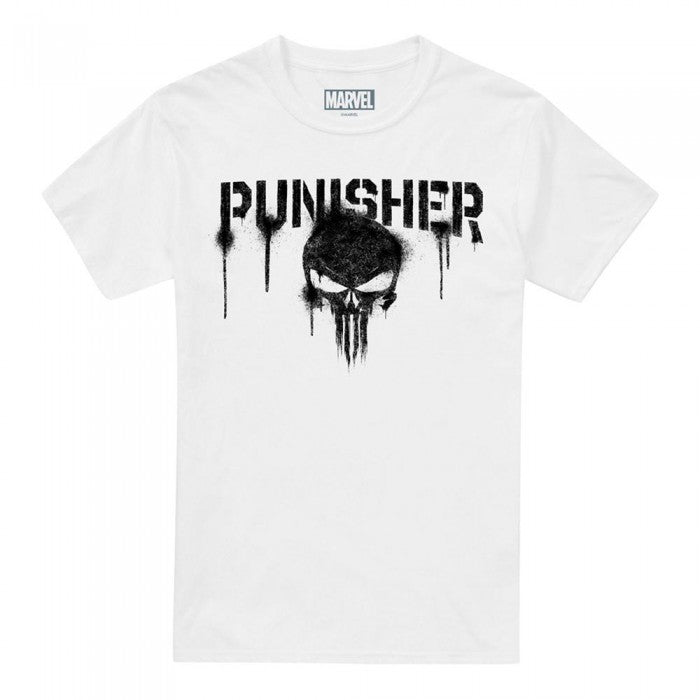 Front - The Punisher Mens Logo T-Shirt