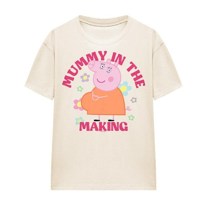 Front - Peppa Pig Unisex Adult Mummy In The Making Mummy Pig T-Shirt
