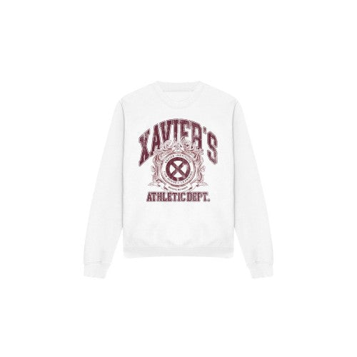 Front - Marvel Unisex Adult X-Men Athletic Dept Professor X Sweatshirt