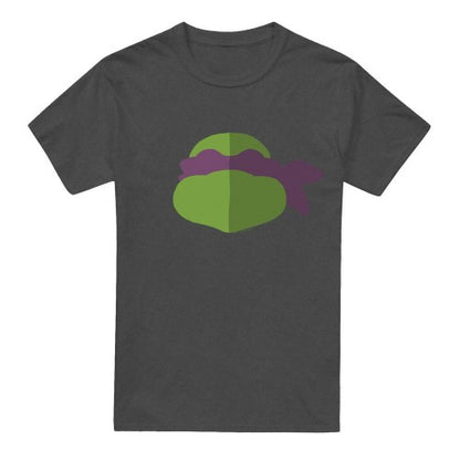 Front - Teenage Mutant Ninja Turtles Unisex Adult Donatello Face T-Shirt