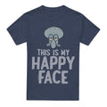 Front - SpongeBob SquarePants Unisex Adult Happy Face T-Shirt