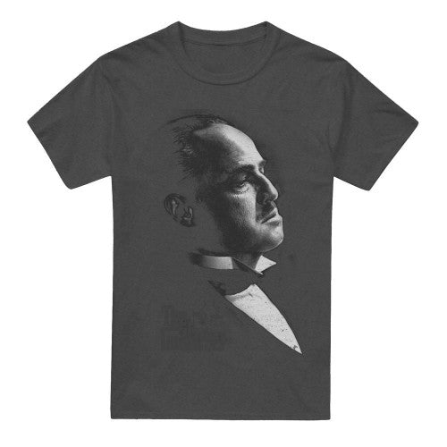 Front - The Godfather Unisex Adult Don Vito Corleone Graphic T-Shirt