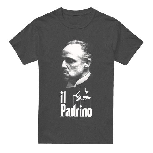 Front - The Godfather Unisex Adult Il Padrino T-Shirt