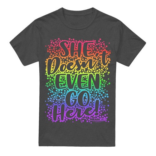 Front - Mean Girls Unisex Adult Doesn´t Go Here T-Shirt