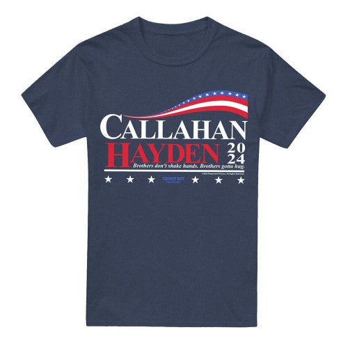 Front - Tommy Boy Unisex Adult Callahan And Hayden For President 2024 T-Shirt