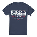 Front - Ferris Bueller´s Day Off Unisex Adult Ferris For President T-Shirt