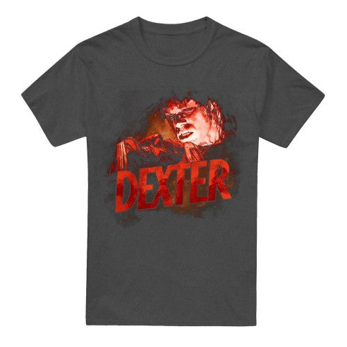 Front - Dexter Unisex Adult Drawing T-Shirt