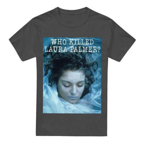 Front - Twin Peaks Unisex Adult Who Killed Laura T-Shirt
