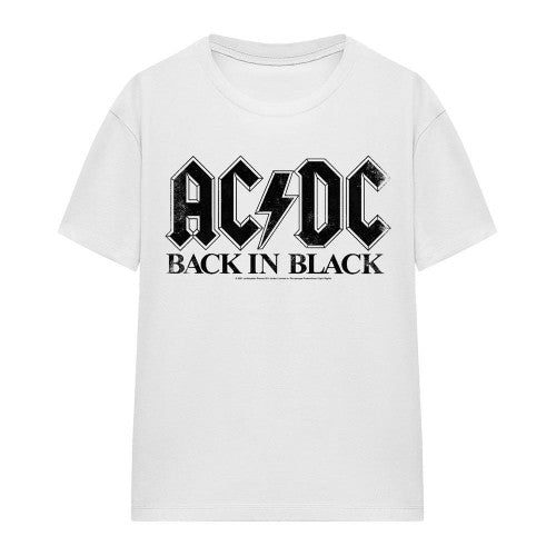 Front - AC/DC Unisex Adult Back In Black T-Shirt