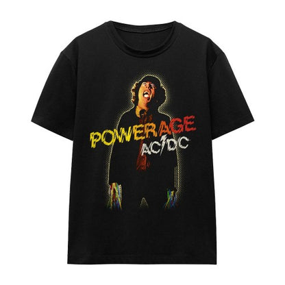 Front - AC/DC Unisex Adult Powerage T-Shirt