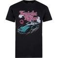 Front - Knight Rider Mens Smoke T-Shirt