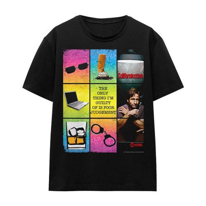 Front - Californication Unisex Adult Poor Judgement T-Shirt