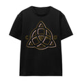Front - Charmed Unisex Adult Triple Linked Logo T-Shirt