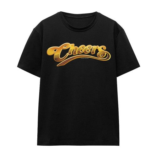 Front - Cheers Unisex Adult Logo T-Shirt
